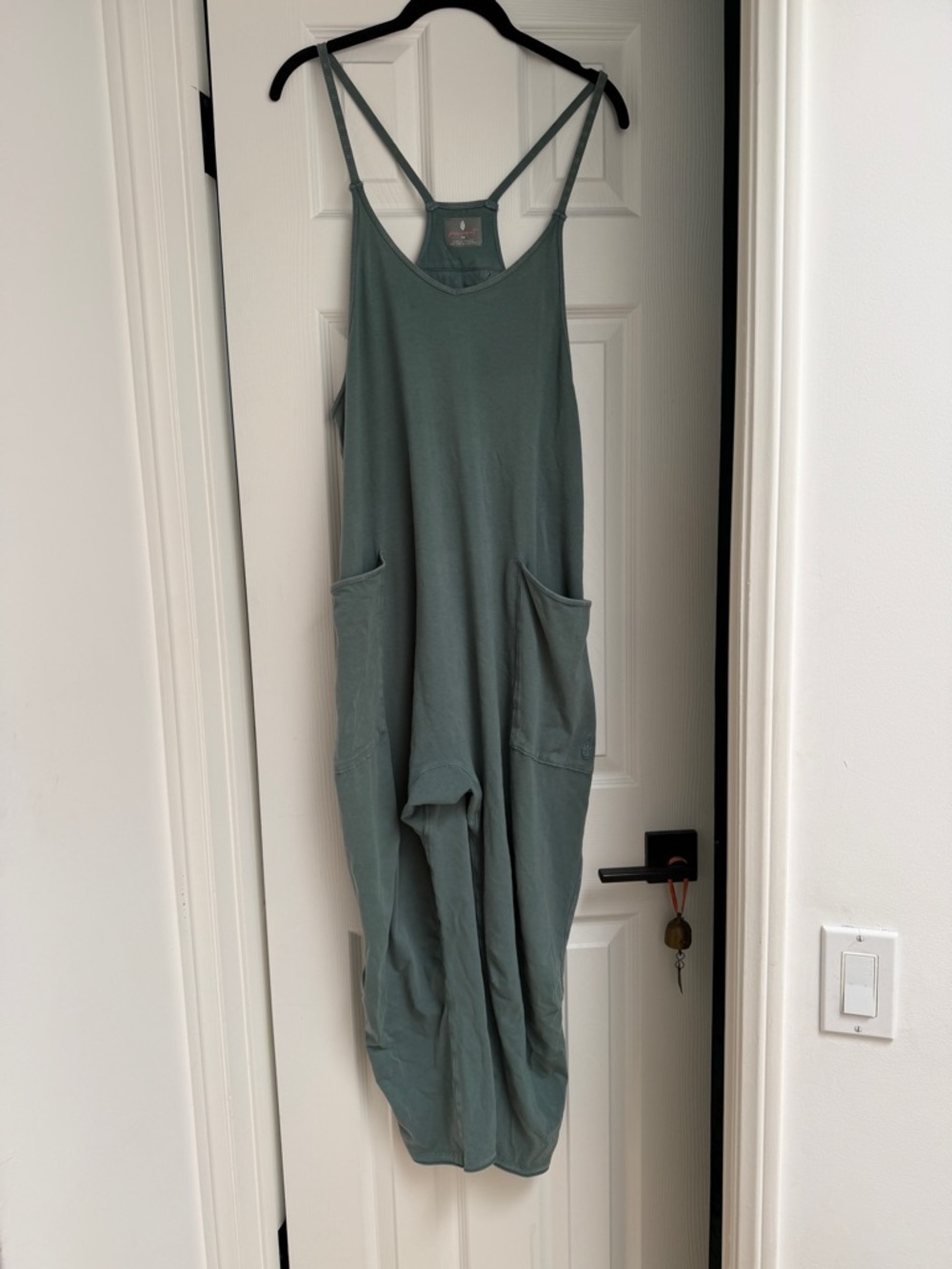 FP Movement by Free People Jade Green Hotshot Onesie Jumpsuit